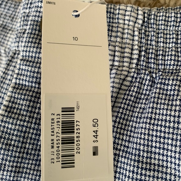 NWT Janie and Jack Boys Linen/Cotton Short size 10 - Picture 2 of 5